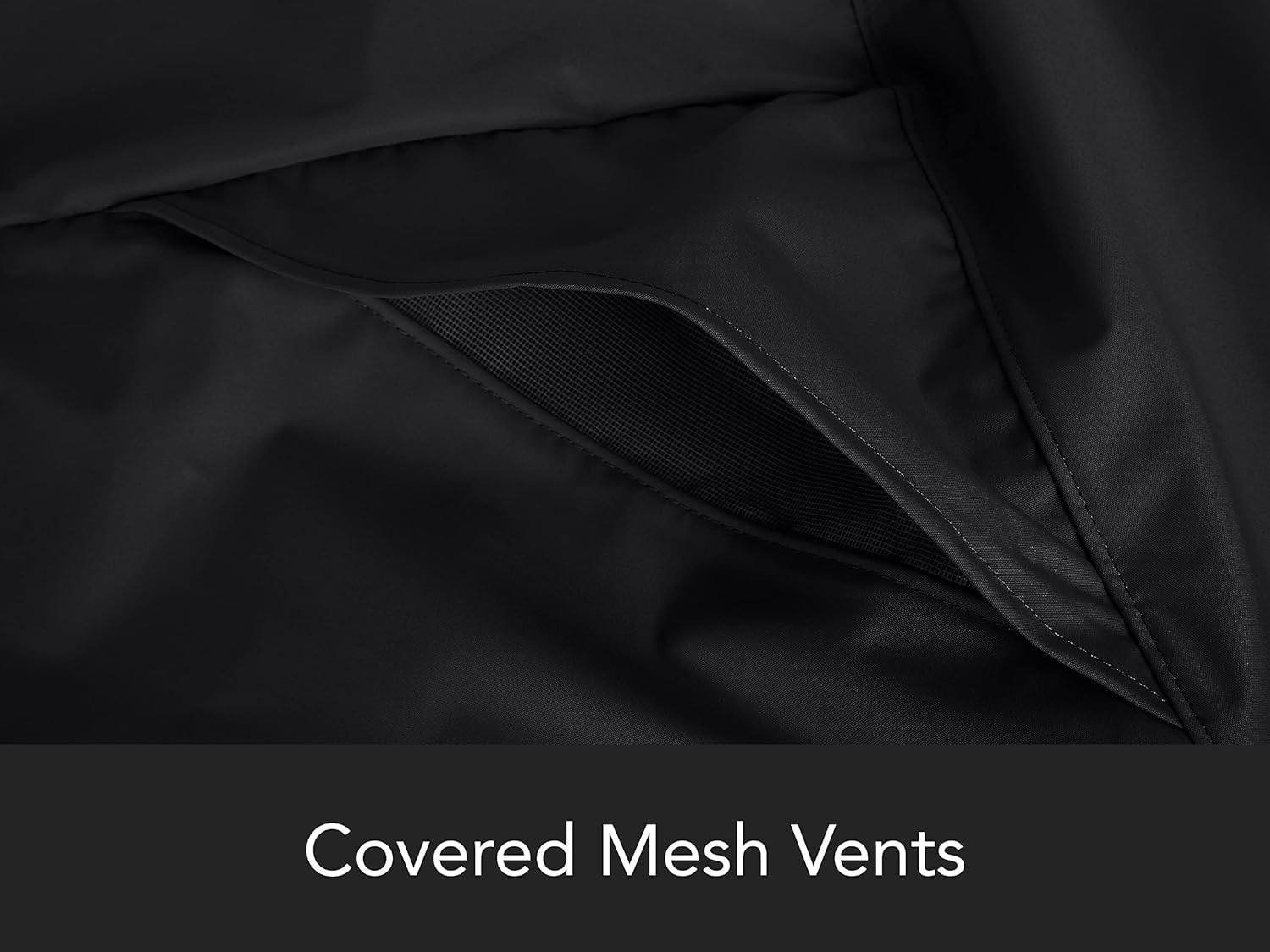 Covermates Golf Cart Cover - Commercial Grade Vinyl, Weatherproof, Elastic Hem, Power Sports Covers, Black
