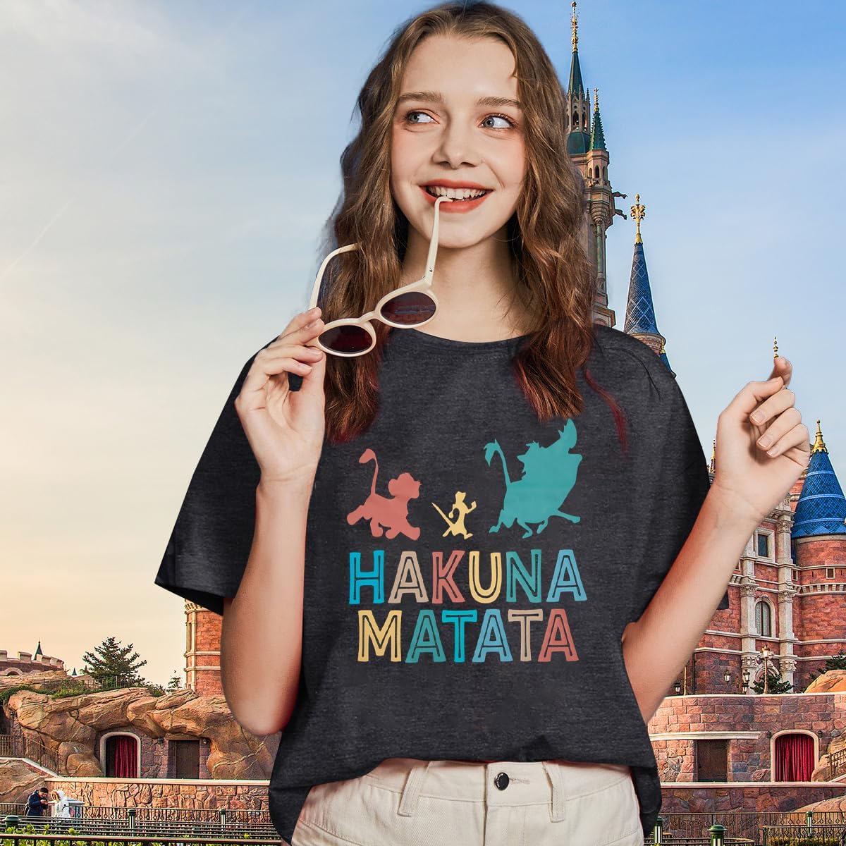 Magical Shirt for Women Magic Kingdom Tshirt Family Vacation Tee Castle Believe in The Magic Summer Trip Tops - Image 4