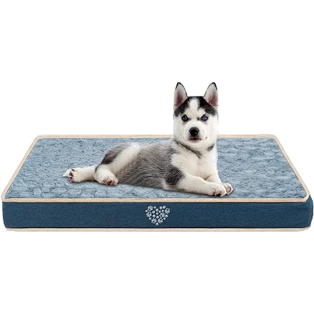 View of VANKEAN Waterproof Dog Crate Pad Mat Reversible (Cool & Warm ...