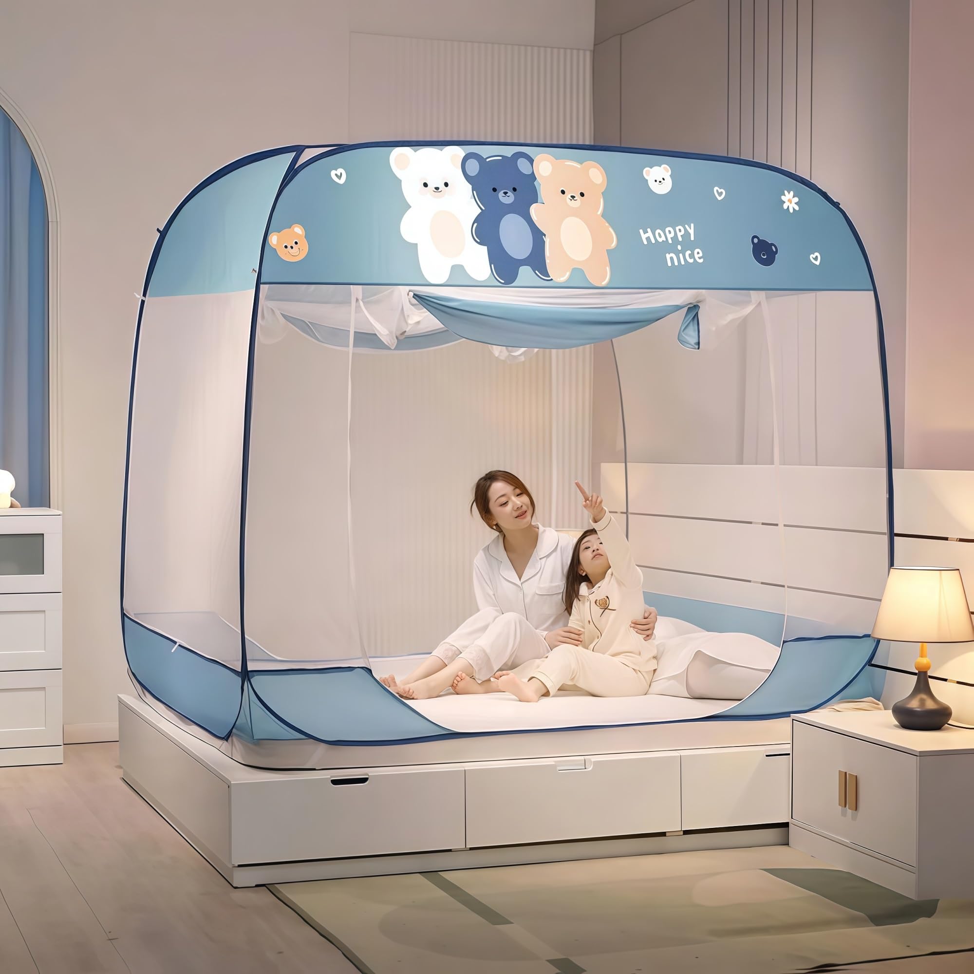 Foldable Mosquito Net, Pop-Up Tent