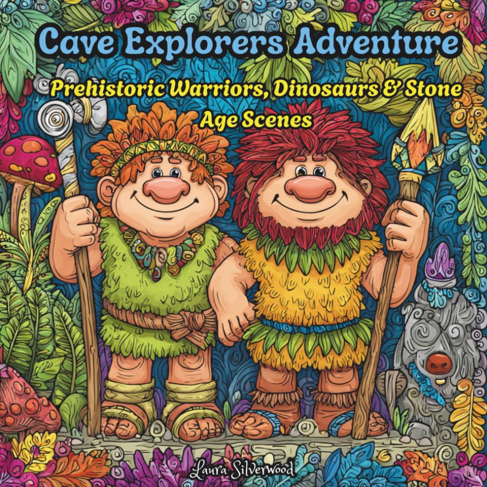 Cave Explorers Adventure: Prehistoric Warriors, Dinosaurs & Stone Age Scenes