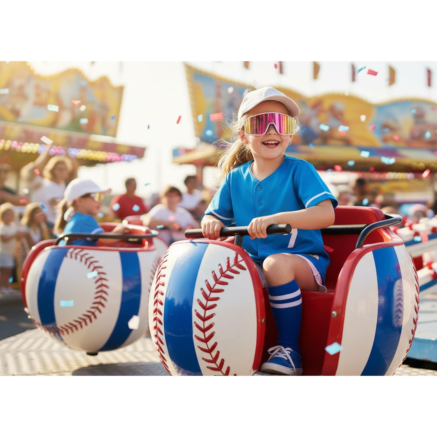 FMY Gafas de sol de sóftbol para jóvenes, lentes de sol polarizadas UV400, protección TR90, ligeras para niños y niñas de 6 a 16 años