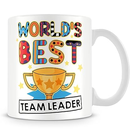MUGGZ Team Leader Mug - Worlds Best Team Leader Gift