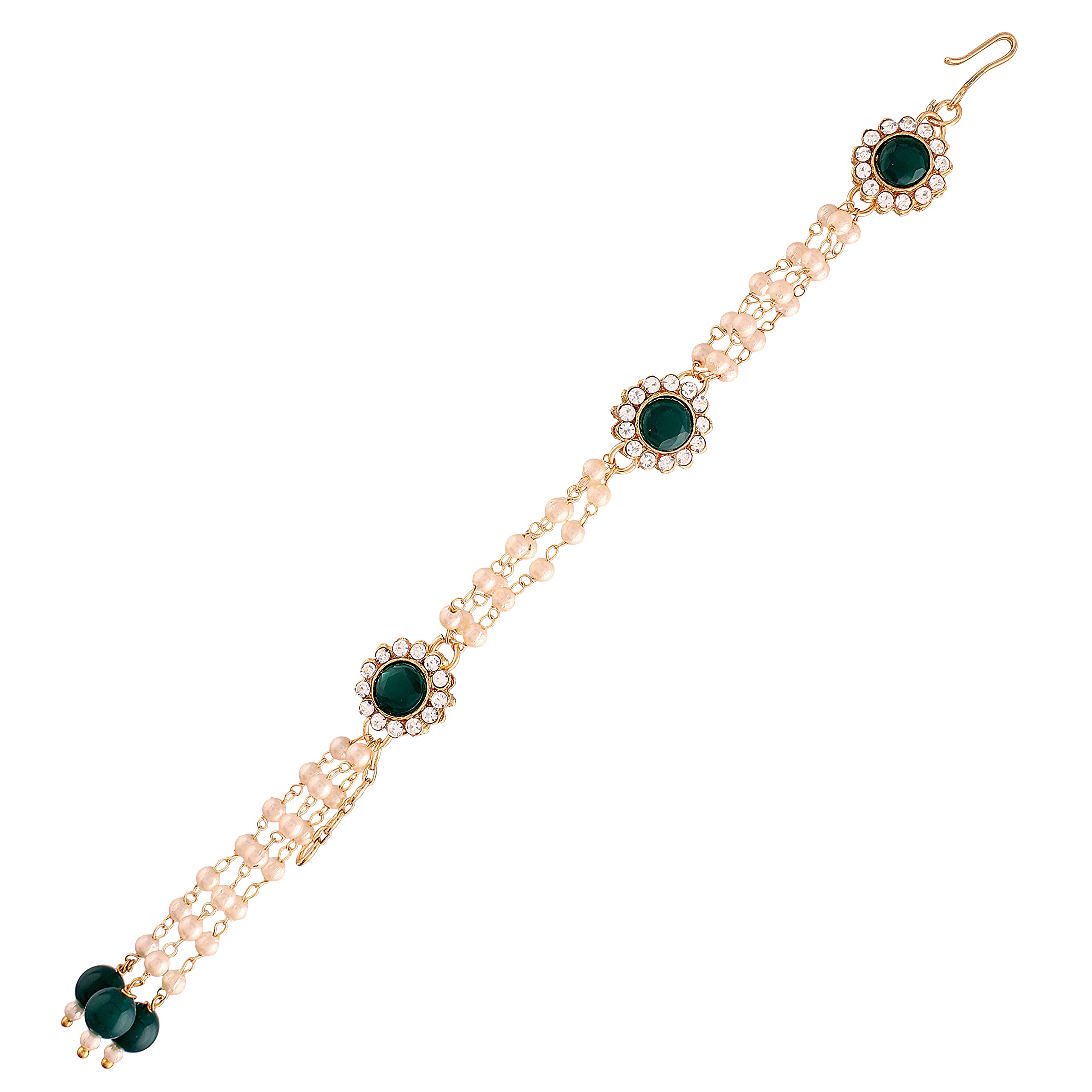 I Jewels Pearl Hanging Bracelet For Bhabhi/Sister (R014-L) (B0B3R9LFXV) Amazon Price History, Amazon Price Tracker