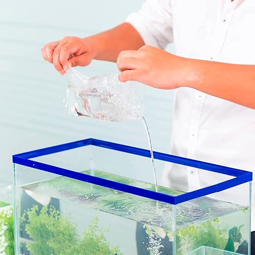 Miniatura 8 de APQ - Bolsas de plástico transparente para peces de 12 x 18 pulgadas, paquete de 100 bolsas de pescado grandes para el transporte, bolsas de