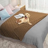 Vista 112 de Ameritex Funda impermeable para cama de perro, manta reversible para mascotas, para muebles, cama, sofá, sillón