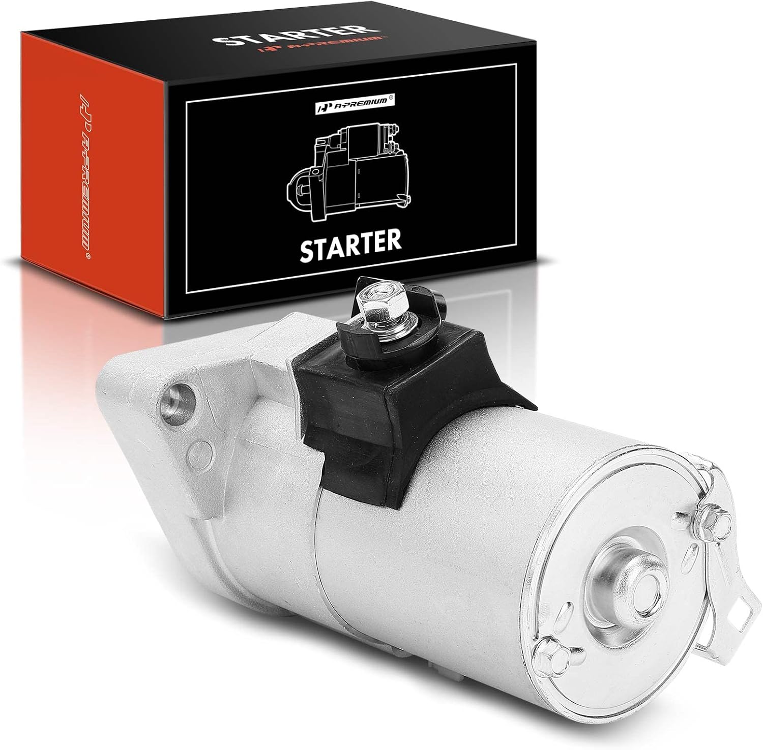 A-Premium Starter Motor Compatible with Acura RSX 2002 2003 2004 2005 2006 2.0L, 12V 1.2KW 9-Teeth Clockwise