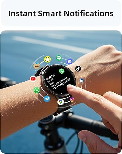 Miniatura 8 de Parsonver Swimming Smart Watch, 5ATM Waterproof for Pool & Open Water, Built-in GPS & Compass, AMOLED Screen Fitness Tracker with 100+ Sports Modes,