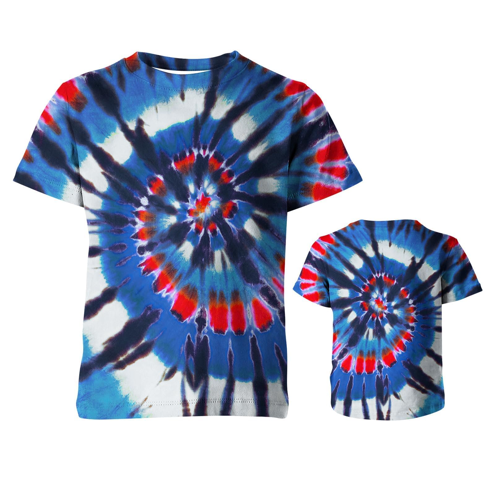 Tiannee Boys Girls 3D Graphic T Shirt, Novelty Kid's Shirts, Casual Crewneck Short Sleeve Tops Tees 6-16 Years