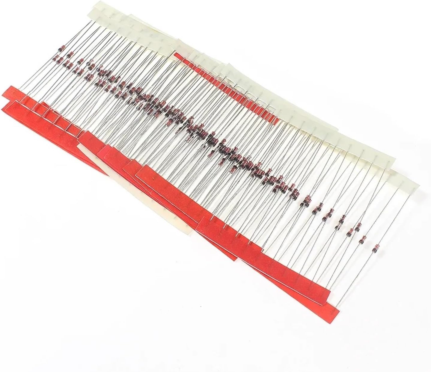140pcs 1/2W Zener Diode Kit 0.5W DO-35 3.3V-30V 14Values Each 10pcs DIY Sample Assortment Set