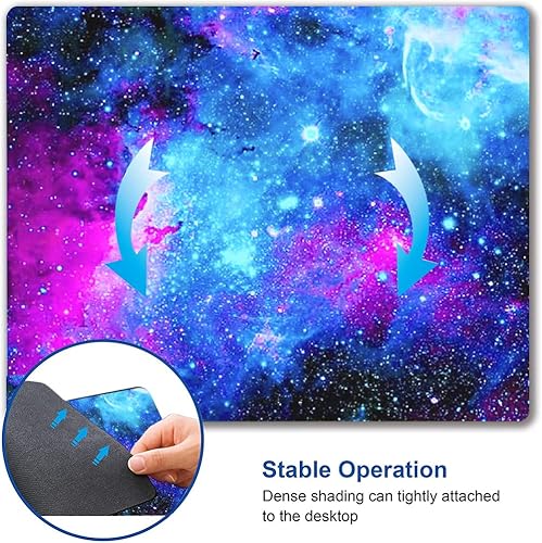 Miniatura 6 de Alfombrilla para mouse, cuadrada de goma antideslizante para gaming, oficina, portátil, computadora y PC, para hombres, mujeres y niños, patrón