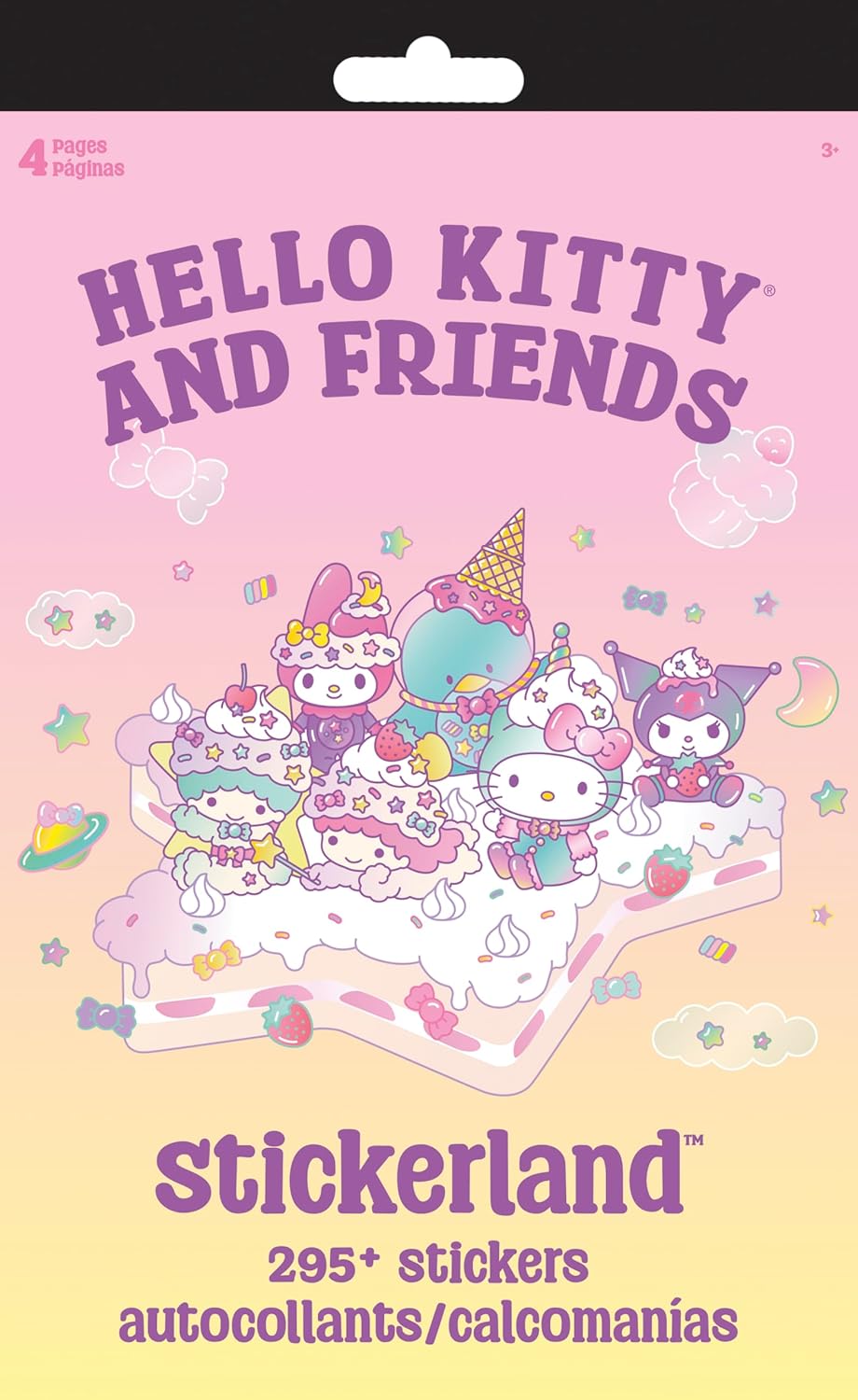 Sanrio - Hello Kitty and Friends - Dreamland - STICKERLAND 4 Page PAD Stickerland Pad - 4 Pages
