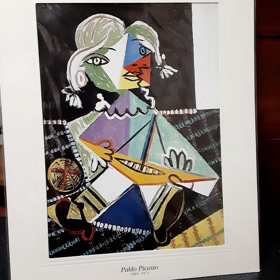 ピカソ・パブロ【船を持つ少女(マヤ)】未開封 キュビズム 絵画 Amazon.co.jp: ピカソ・パブロ船を持つ少女(マヤ) キュビズム 絵画