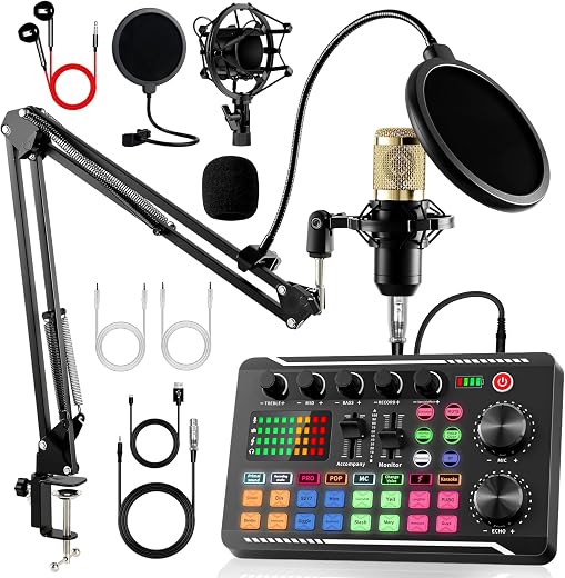 Studio Recording Equipment