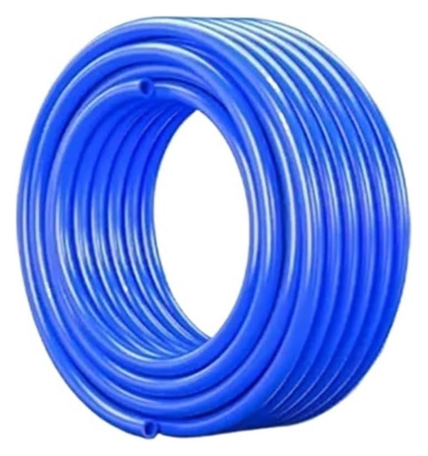 10M/20M/50M/100M Air Hose Pneumatic Tube Pipe Pu Hoses 4mm 6mm 8mm 10mm 12mm for Compressor Polyurethane Tubing(Blue 20m,4x2.5mm)