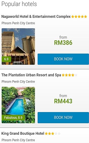 Booking Cambodia Hotels