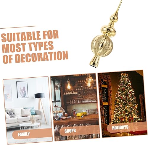 Miniatura 9 de Decoración esférica para árbol de Navidad, elegante adorno de estrella de plástico para decoración festiva, decoración de árbol de Navidad para