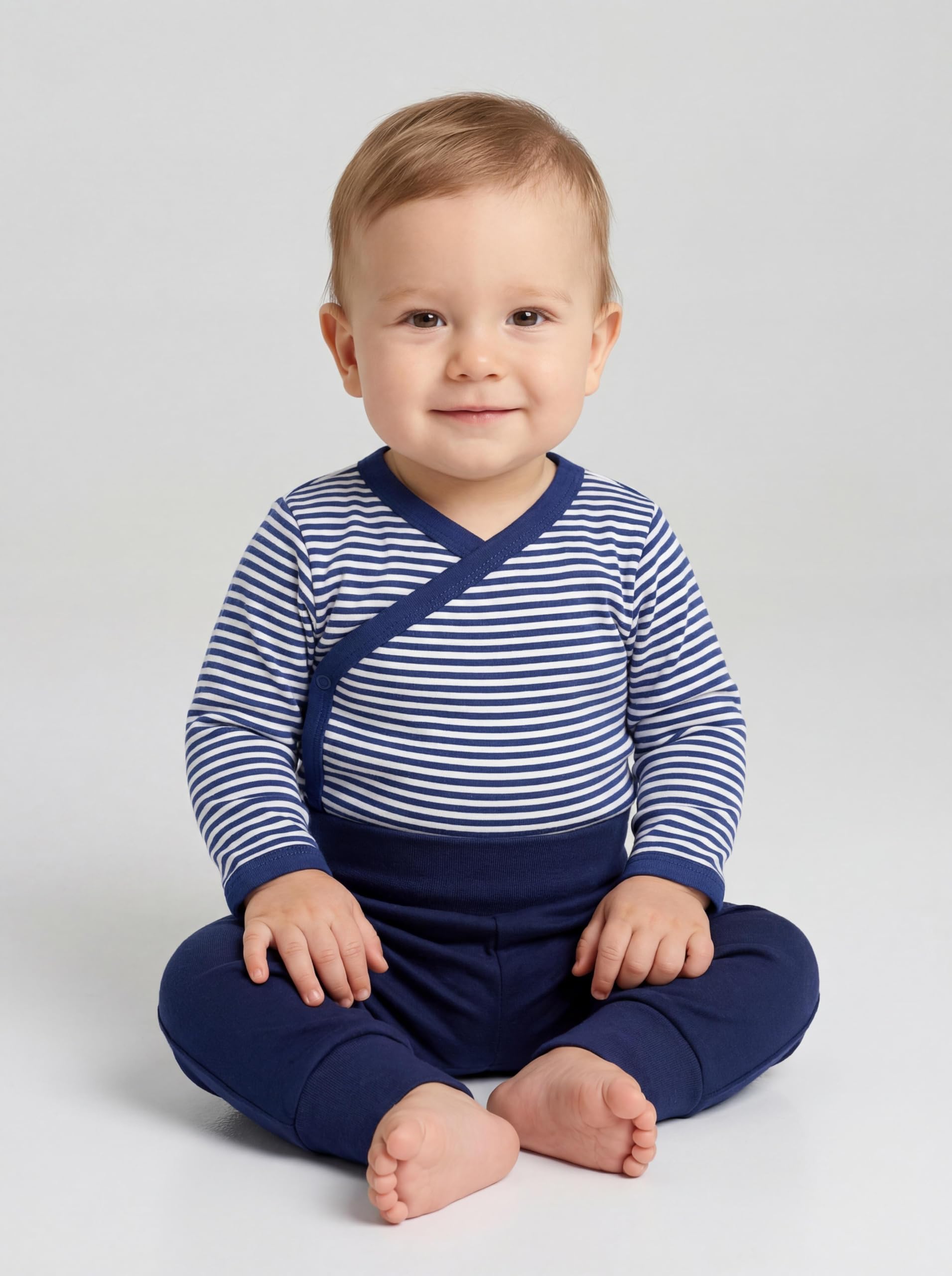 TupTam T-Shirt pour Bébés Garçon Manches Longues 5 Packs