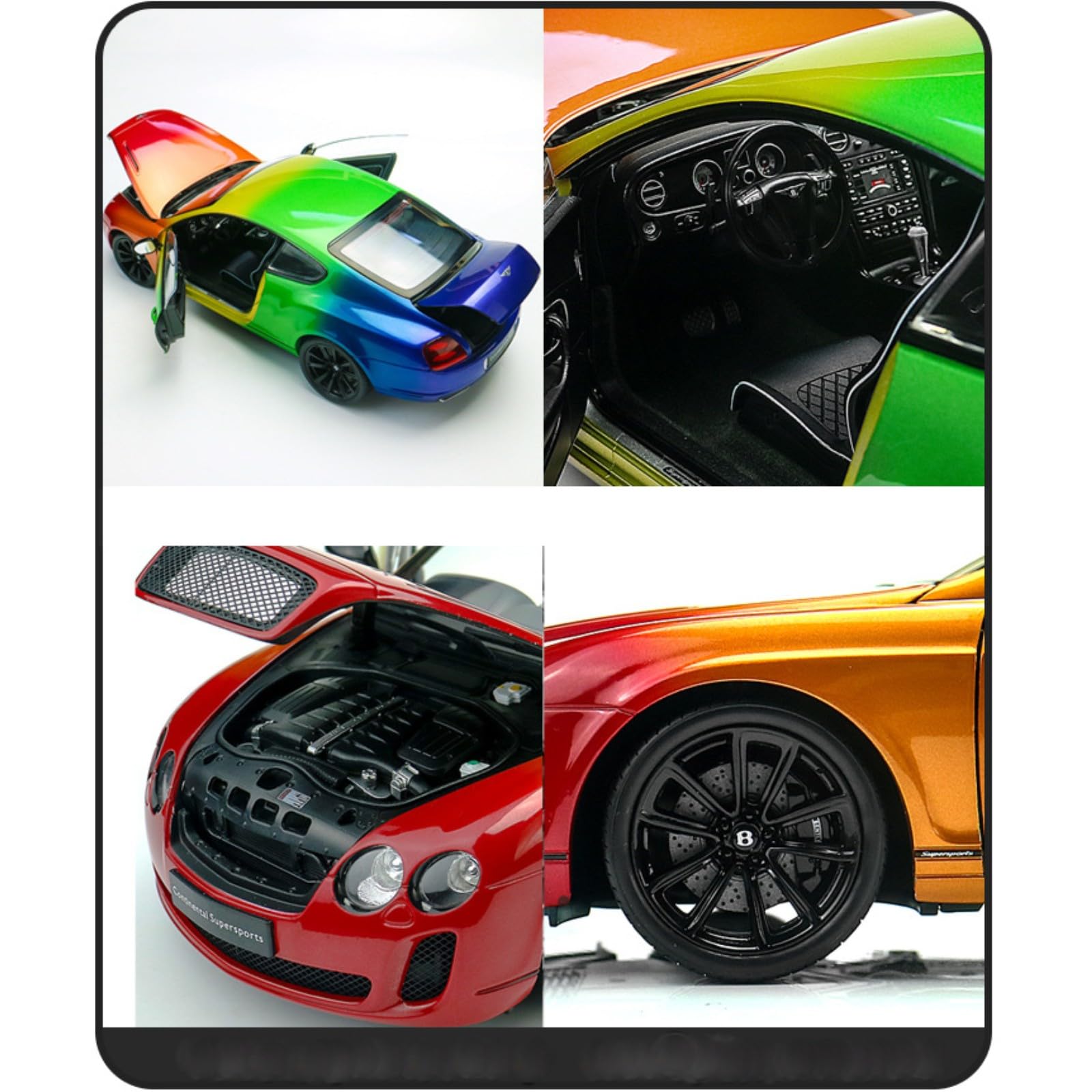 Amazon.co.jp: HTLNUZD 1/18 合金カーモデル ダイキャスト メタル