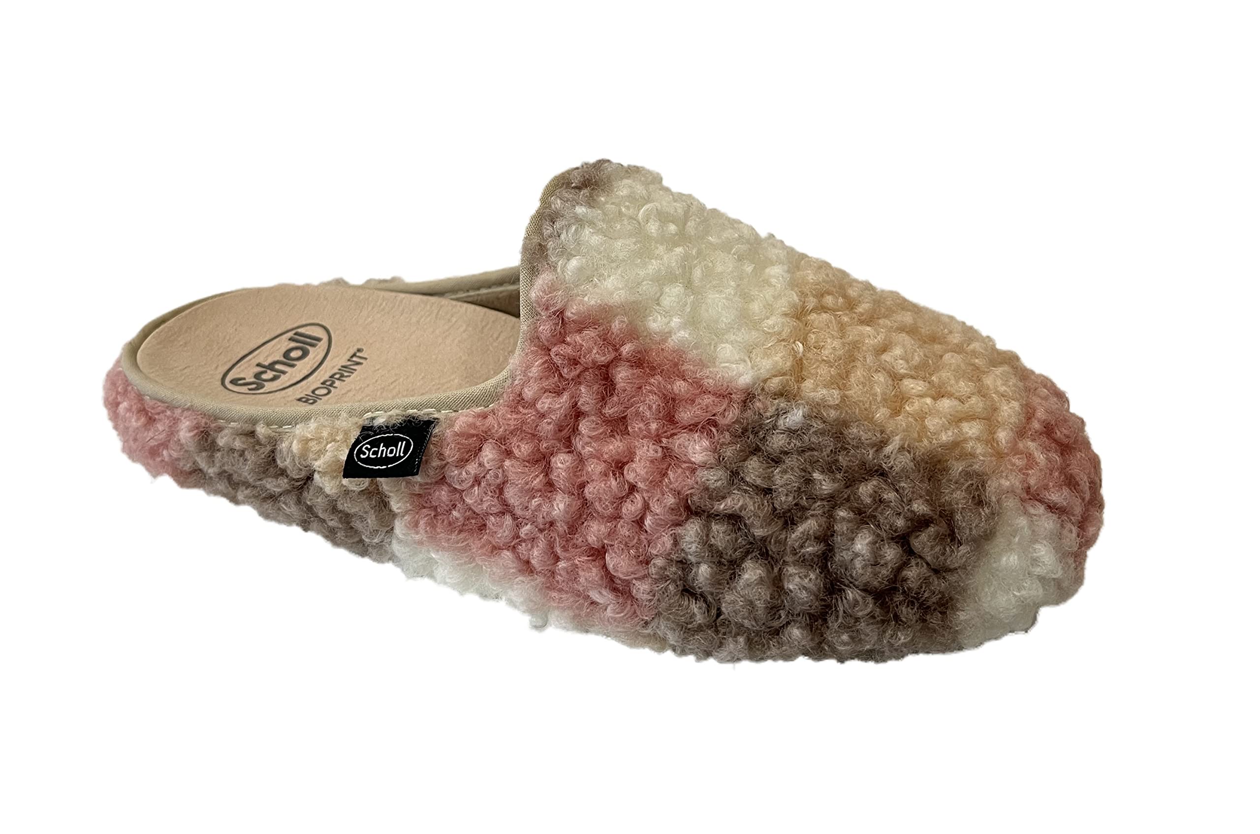 Scholl Maddy Women's Slippers, Pink Multicolor, 9 UK