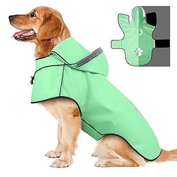 Amazon | 犬 レインコート DQGHQME 犬 カッパ 100%の防水生地