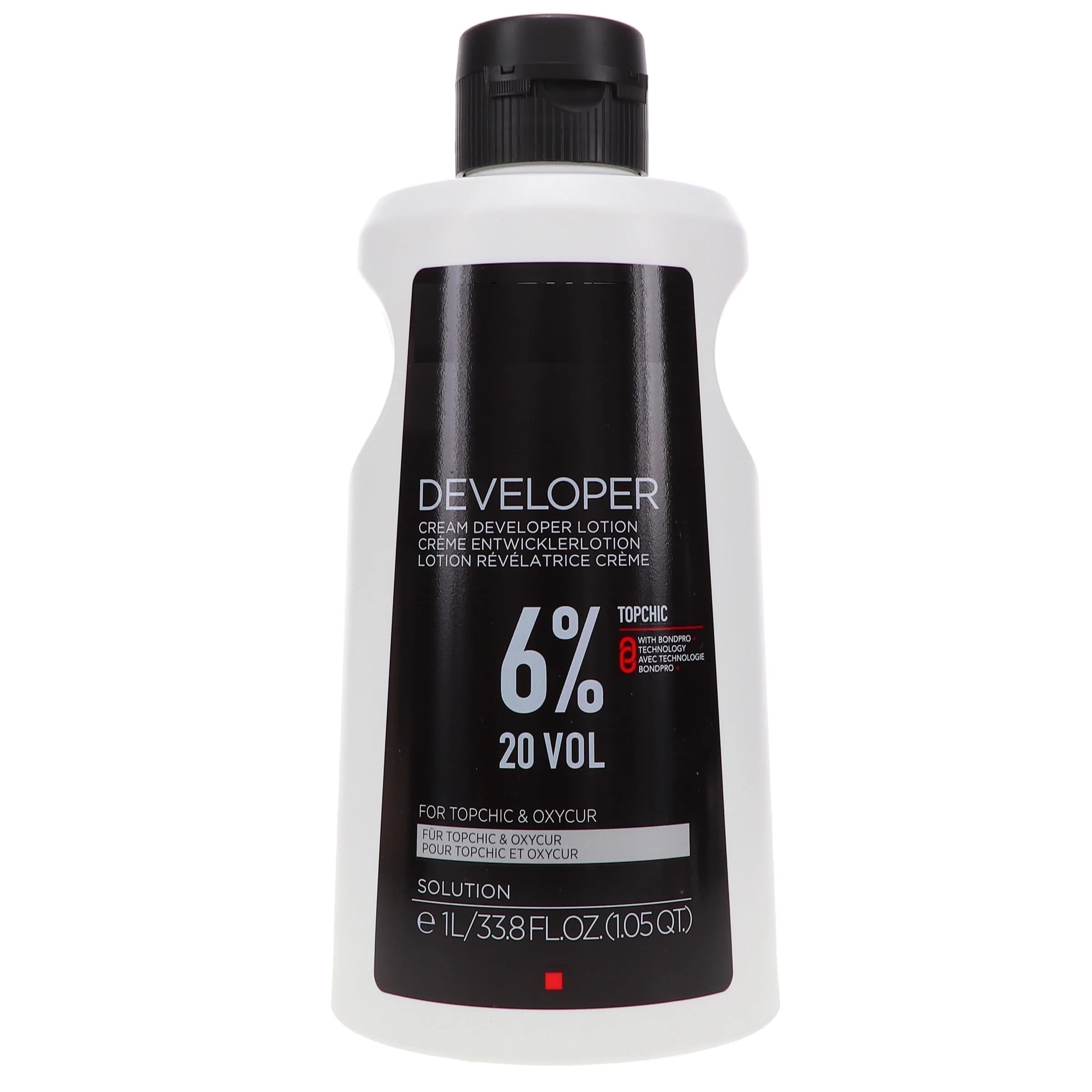 Topchic 6% 20 Volume Hair Color Developer, 33.8 Ounce