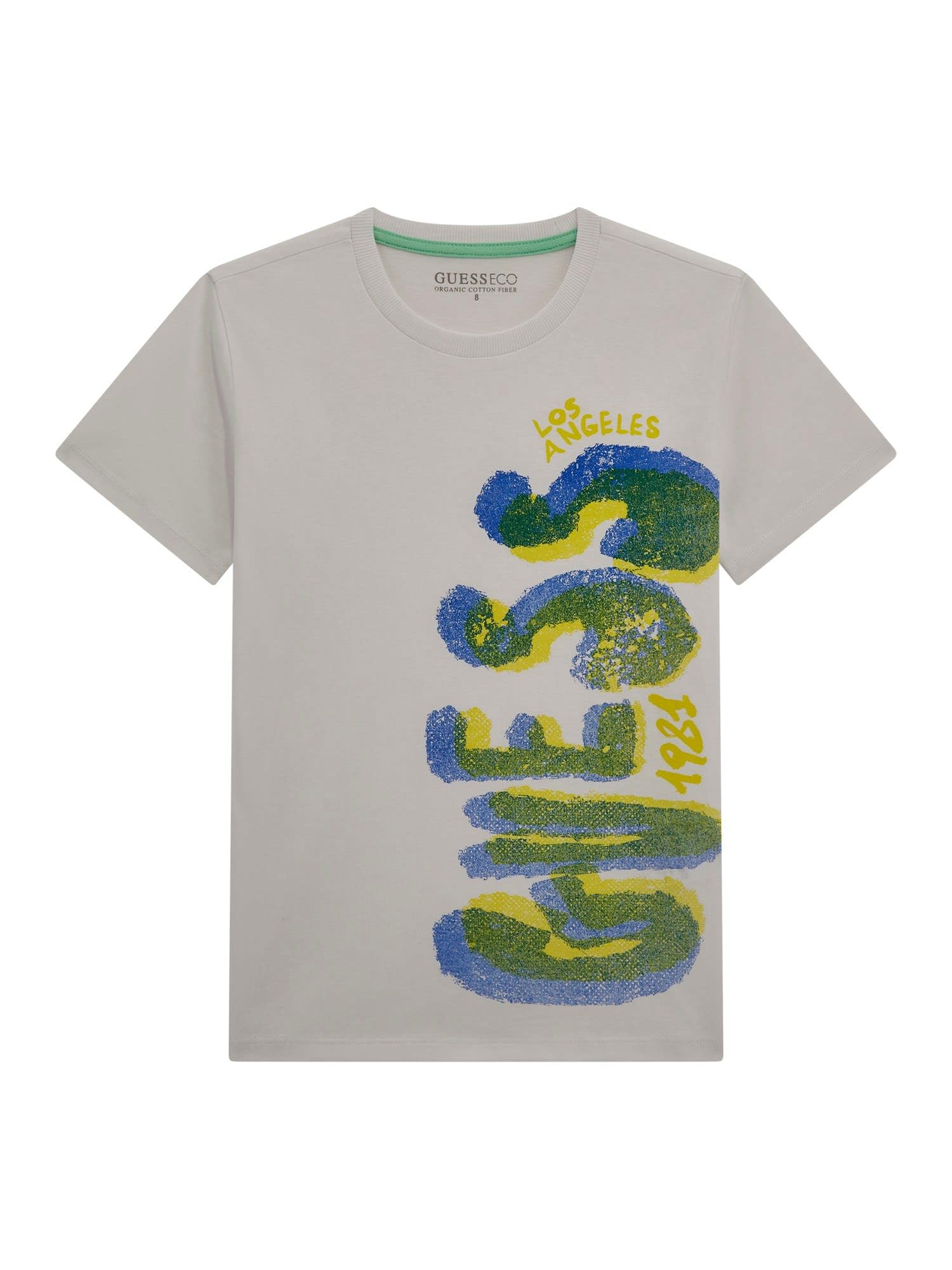 Guess Camiseta ecológica de Manga Corta para niño