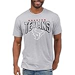 Junk Food Clothing x NFL - Houston Texans - Bold Logo - Unisex Adult Short Sleeve Fan T-Shirt for Men and Women - Size XX-Large