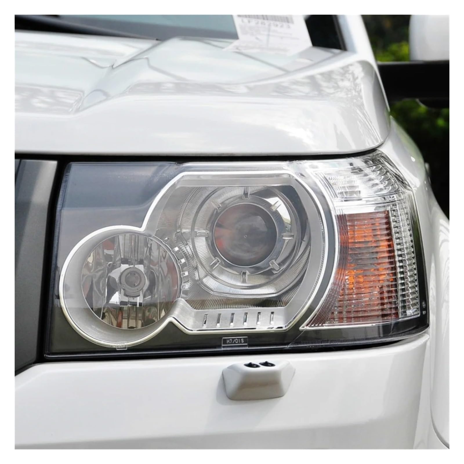 Fari anteriori Coprifaro Per Auto In Materiale PC Trasparente Per Land Per Rover Freelander 2 2007 2008 2009 2010 2011 2012 Fanale(Destra)