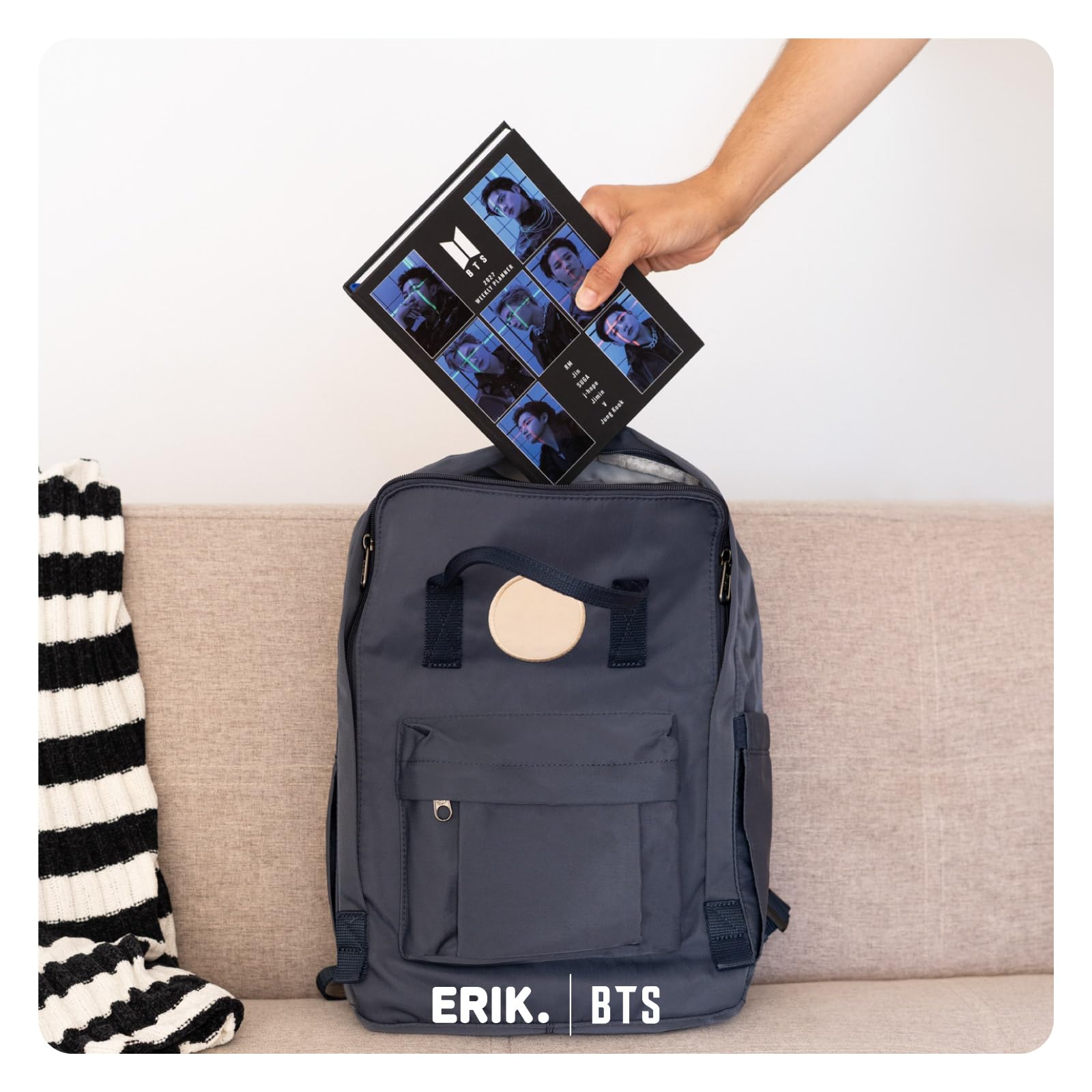 Agenda K-POP BTS 2026 2027 Semainier A5 Fournitures Scolaires Kawaii