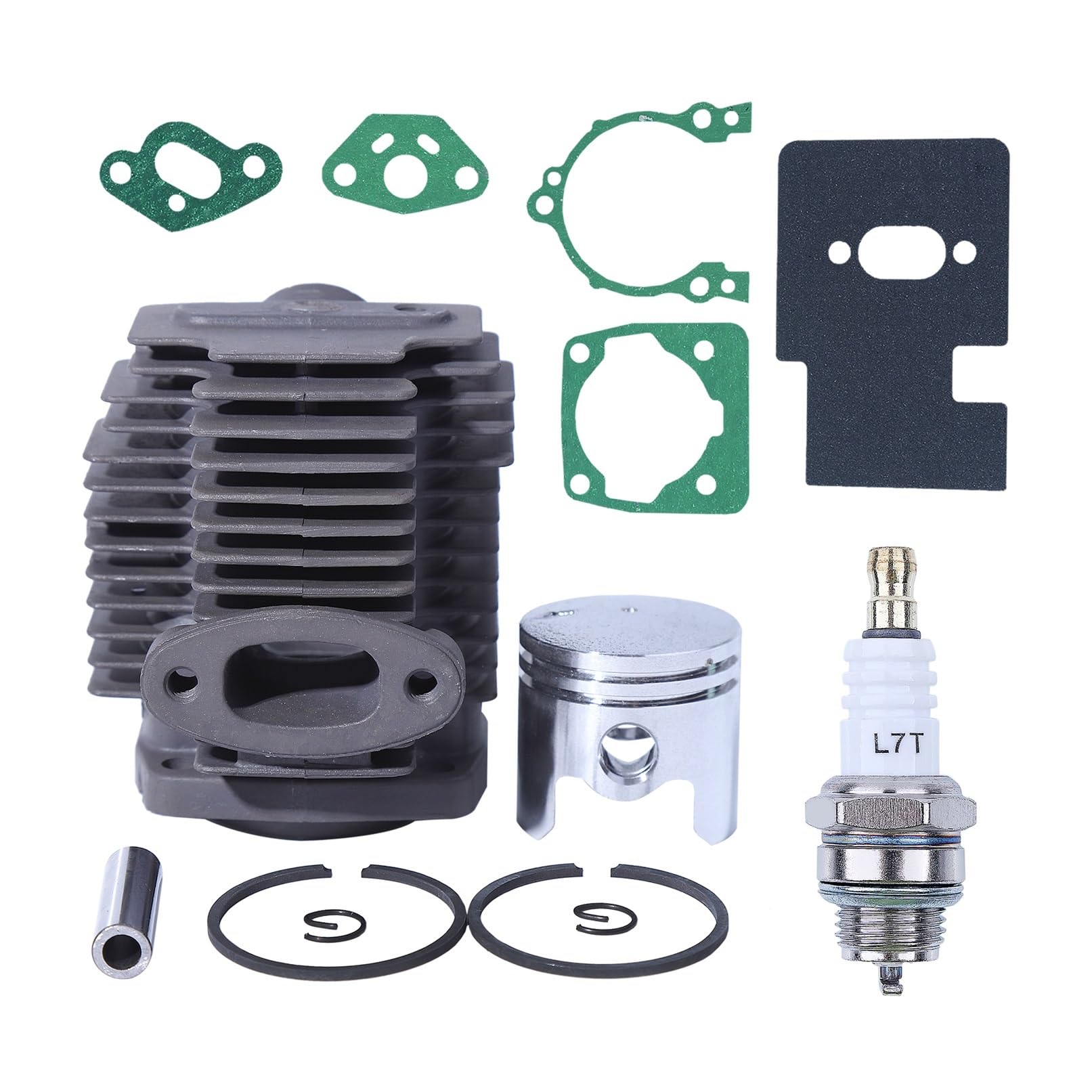 Joint de piston de cylindre 33 mm pour pulvérisateur thermique TU26 et moteur 1E33F avec circlip