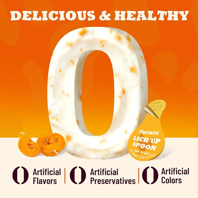 Golosinas para gatos con cuchara, sabor calabaza, 10.16 oz miniatura 7