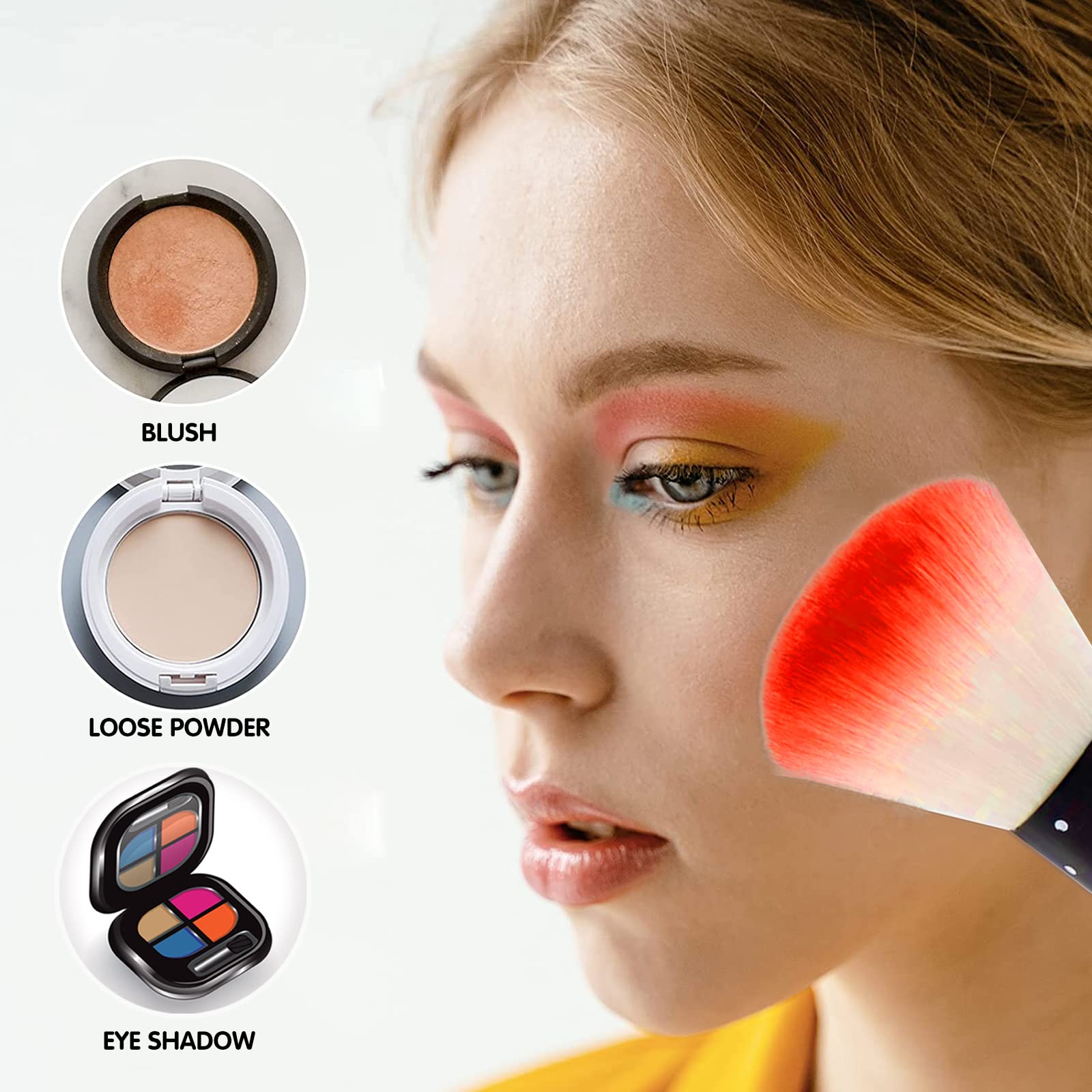 Soft Nail Dust Brush Gel Nails,Dust Remover Brush,AEXIRI Powder Cleaner Brush,Makeup Brush, Acrylic Nail Cleaning Brush Powder Brush for Nail Arts or Make Up - Image 3