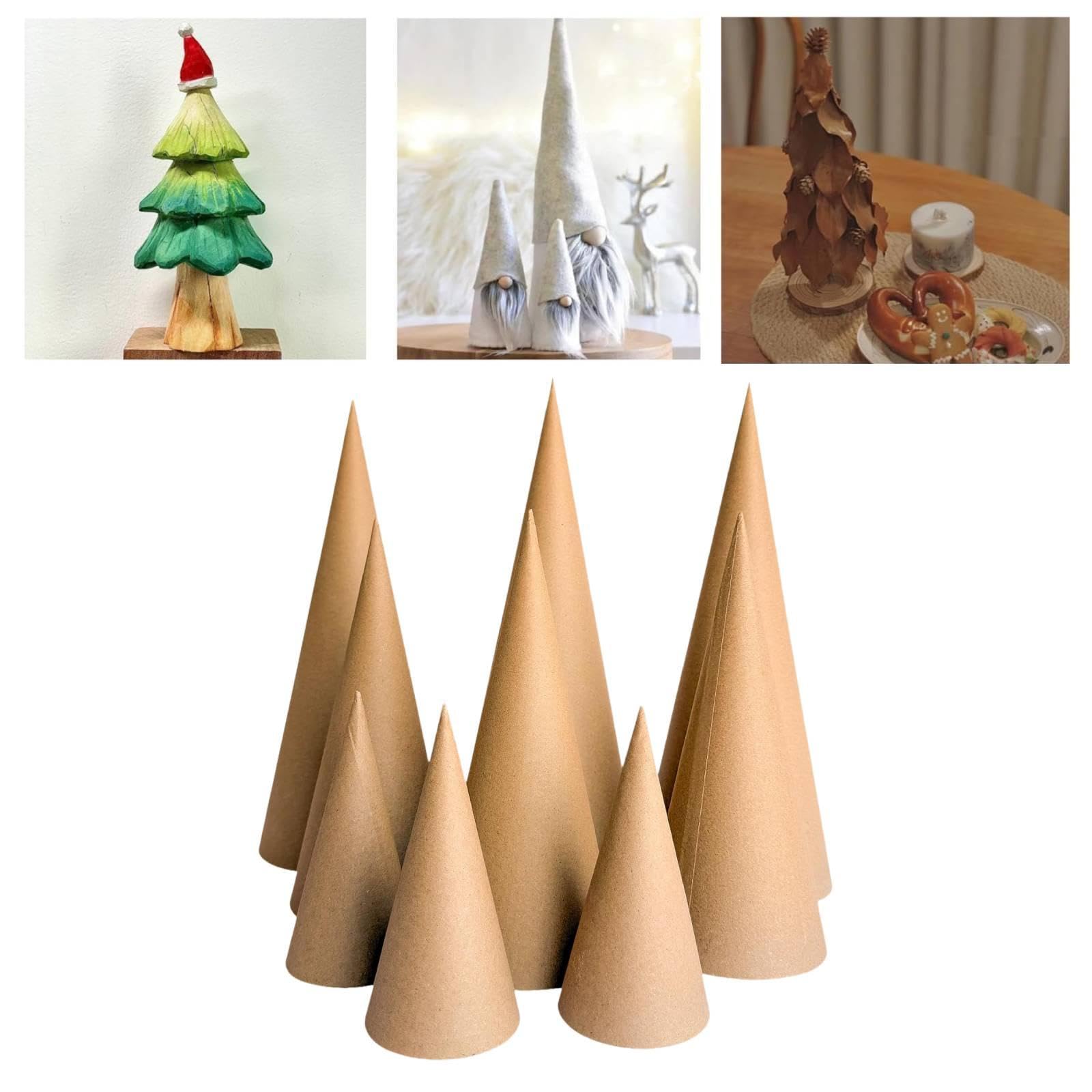 carta affusolati, cartone, mani, forniture per feste fai da te, fondo aperto per lavori artigianali, decorazione albero di Natale, Style a