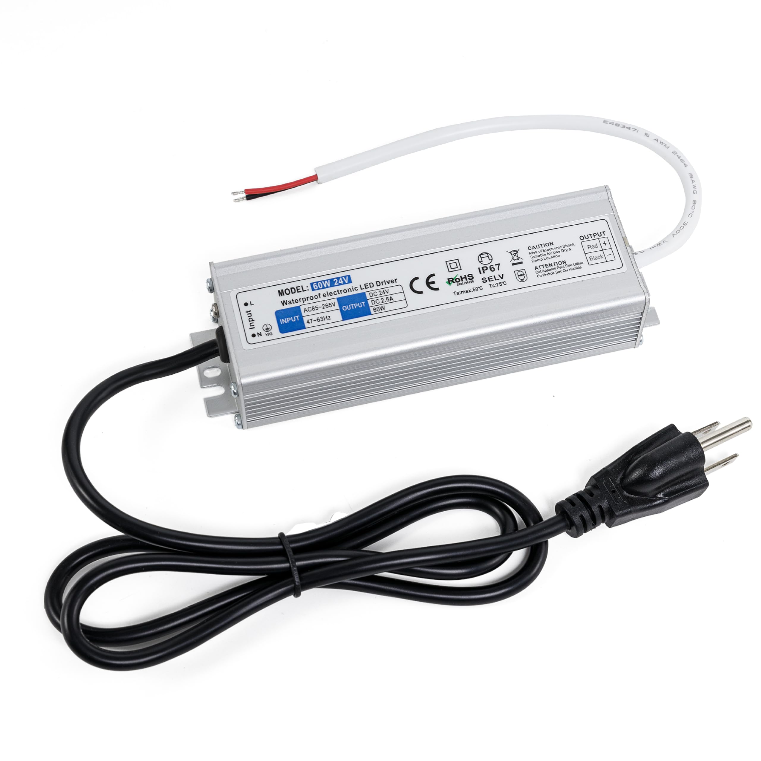 LEDupdates 12V 120W UL listed Power Supply Driver AC adapter for