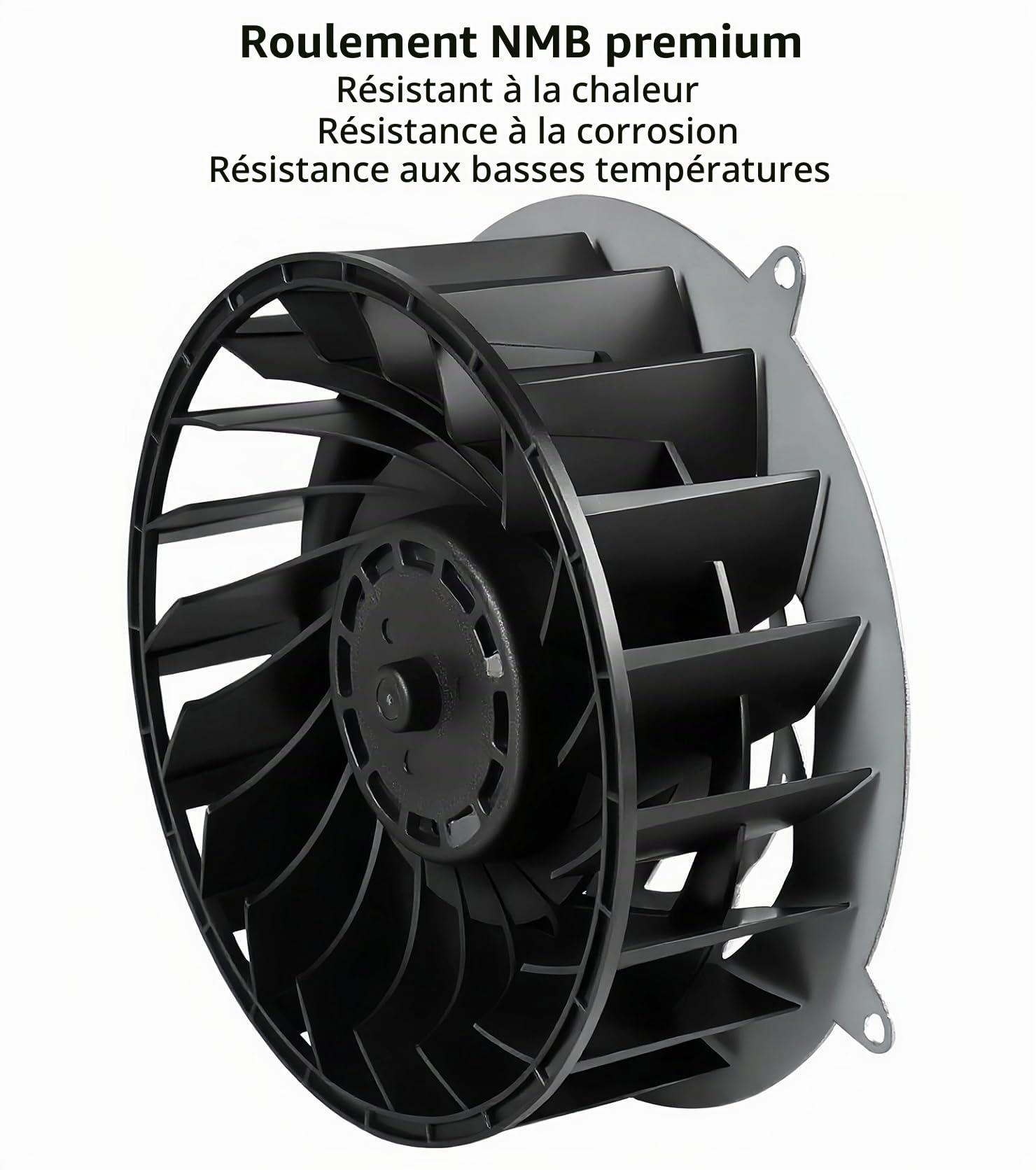 Ventilateur de refroidissement interne de rechange pour console PS5 Slim, 19 lames, tournevis T8 inclus