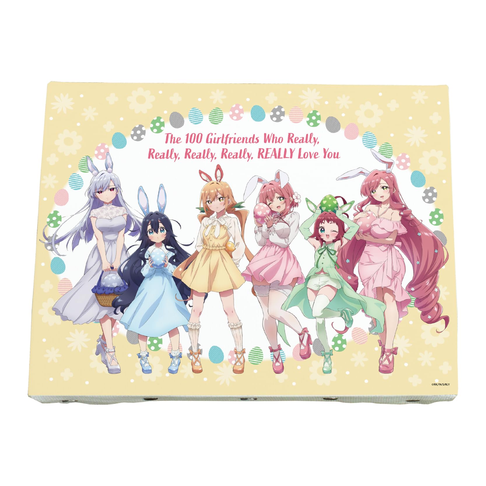世界に一つだけ！大きめのオリジナルキャンバスイラスト☆☆☆ Amazon.co.jp: 君のことが大大大大大好きな100人の彼女 01 集合