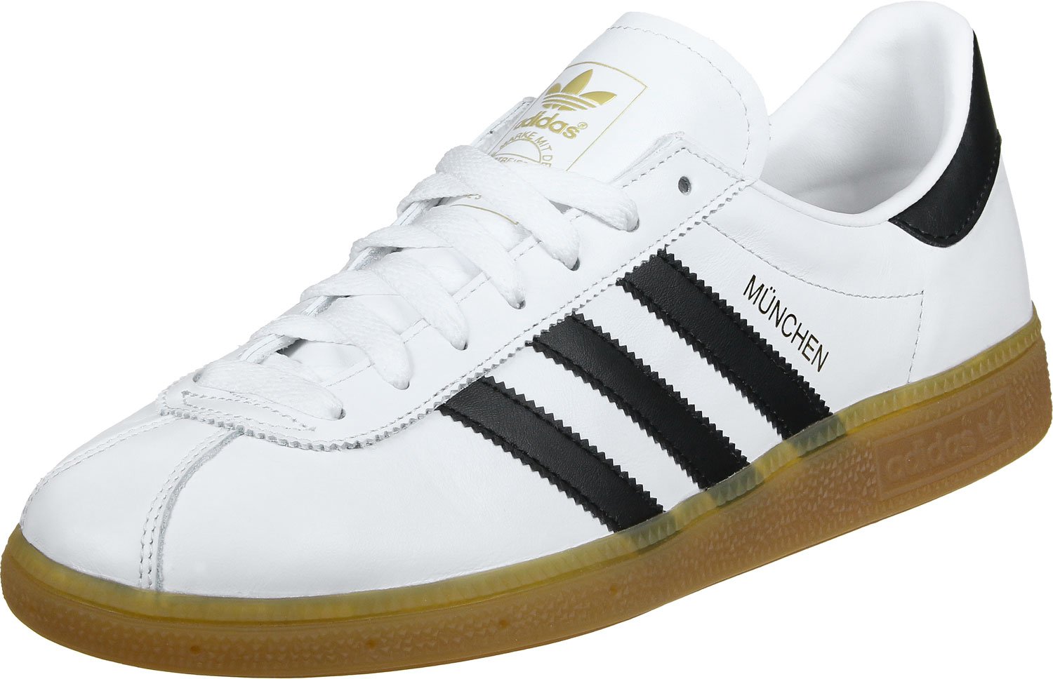 adidas Mnchen Herren Low-Top Sneakers, Wei/Schwarz, 48 2/3 EU (13 UK) :  Amazon.de: Fashion