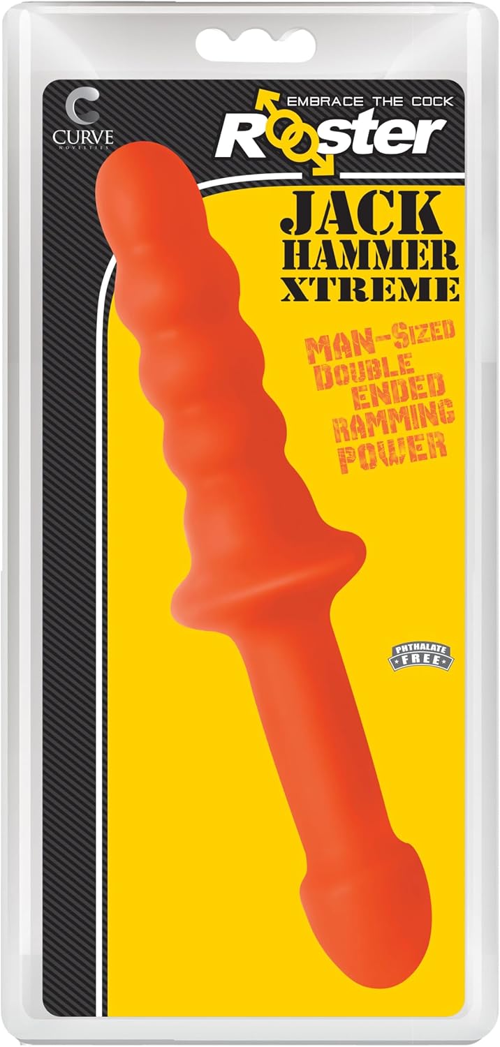 Curve Toys Jack Hammer Man-Sized Double-Ended Thruster
