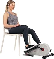 Vista 1 de Sunny Health & Fitness - Máquina elíptica con pedal para usar debajo del escritorio, ejercitador de piernas con resistencia ajustable