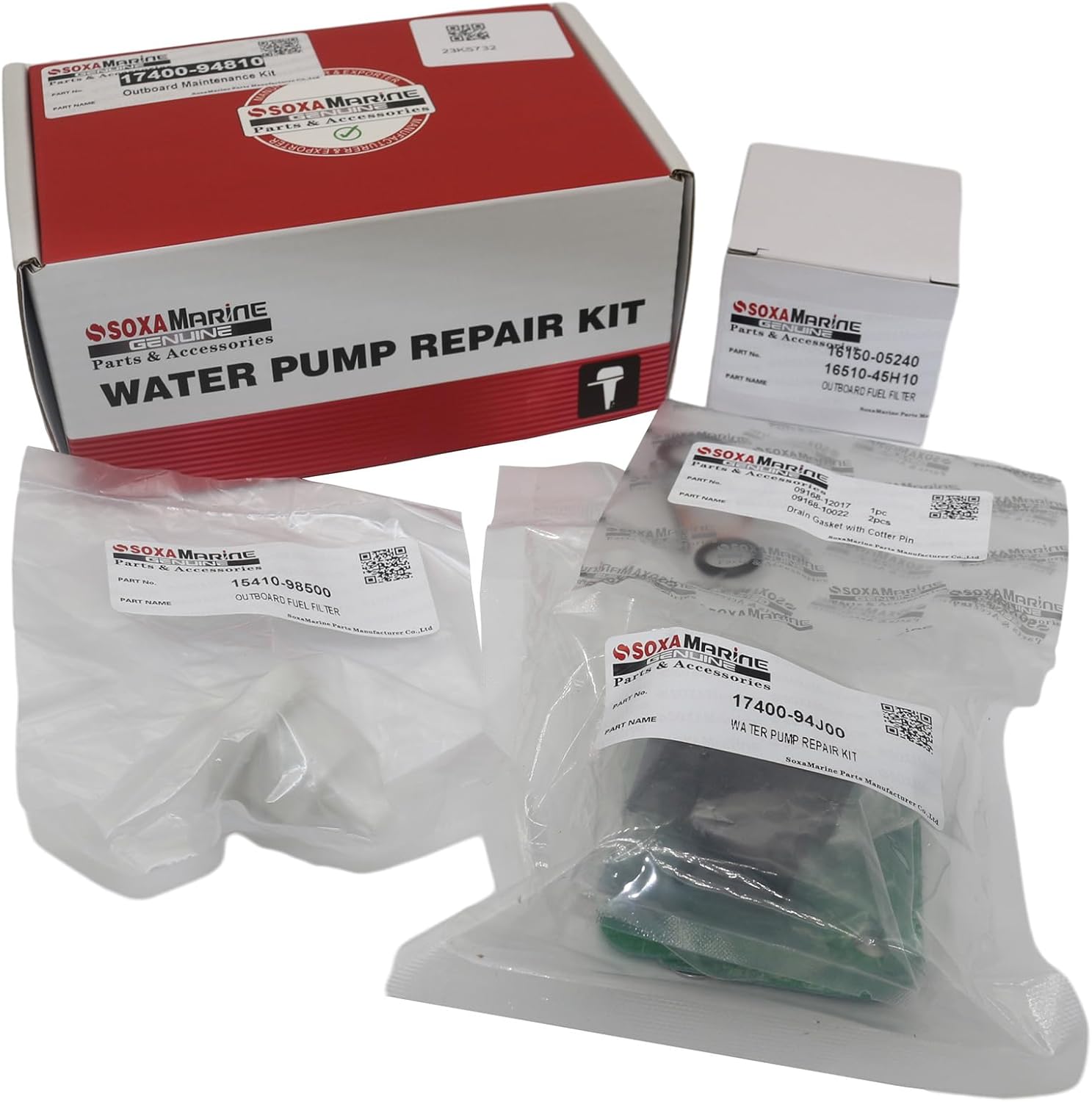 17400-94810 Maintenance Kit for Suzuki Outboard Motor DF 9.9 15 HP Outboard Motor Motor