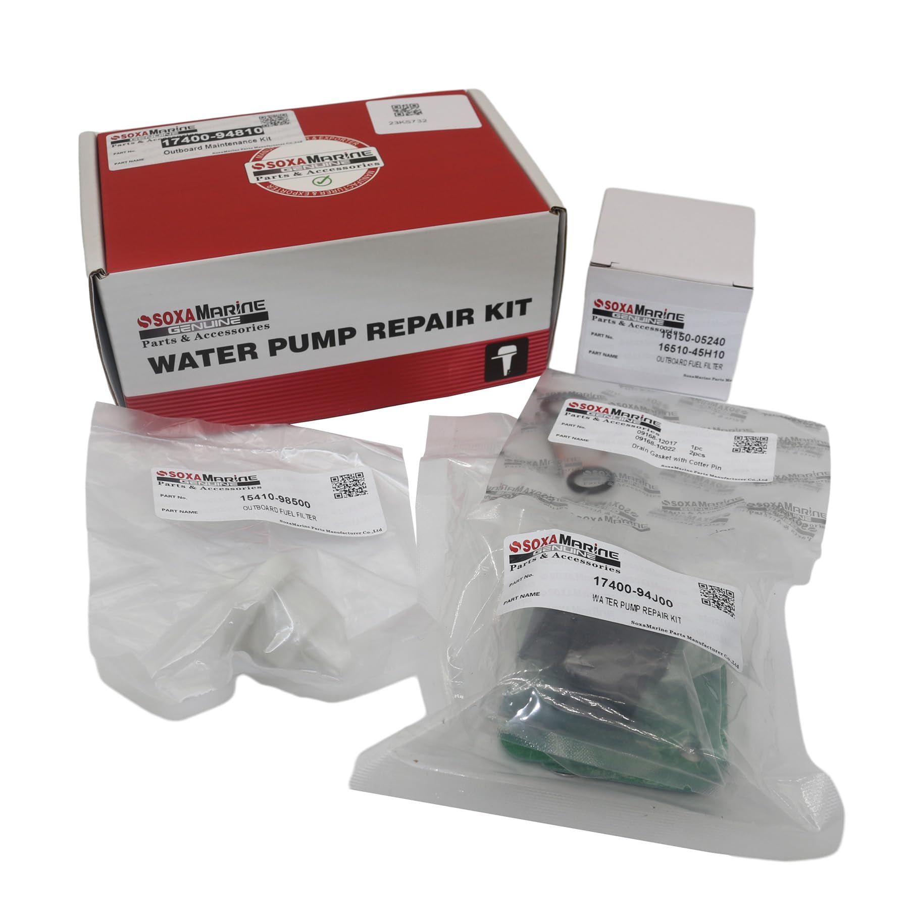 Amazon.com: SOXAMarine 17400-94810 Maintenance Kit for Suzuki