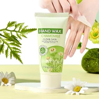 Chamomile Peel Off Hand Mask - 1.7oz Moisturizing & Exfoliating Hand Care with Natural Botanical Extracts, Nourishing Formula for Soft, Smooth Skin