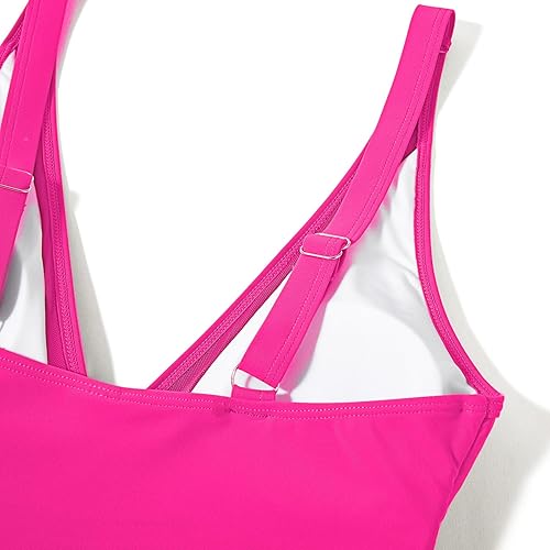 Miniatura 5 de SUUKSESS Traje de baño sexy de malla con control de abdomen para mujer