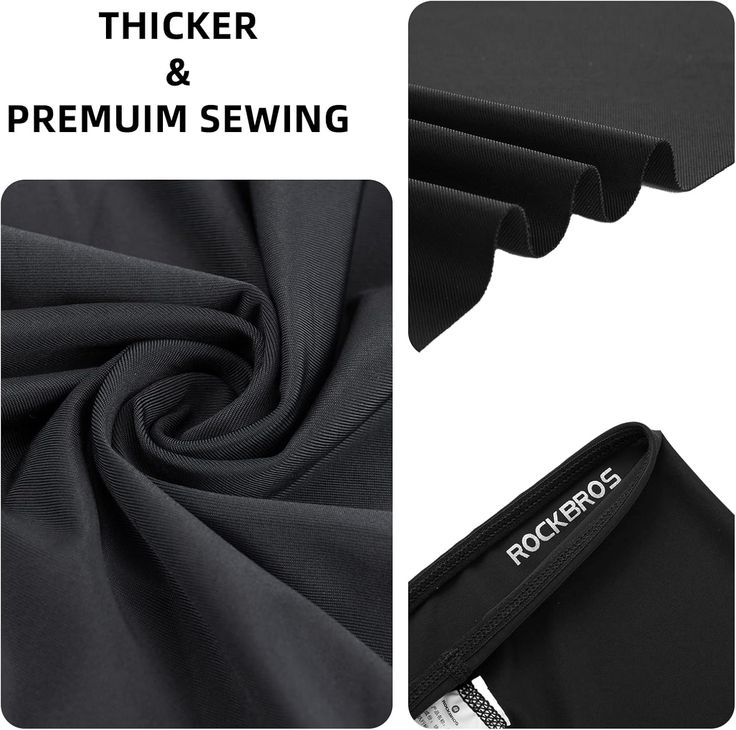 ROCKBROS Neck Gaiter-UPF 50+ Cool Lightweight Face Cover UV Protection Breathable Neck Gaiters for Men - Image 2