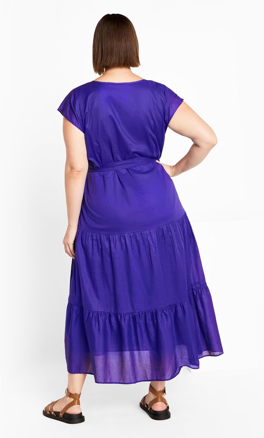 City Chic Women's Plus Size Kasbah Plain Dress - Image 4