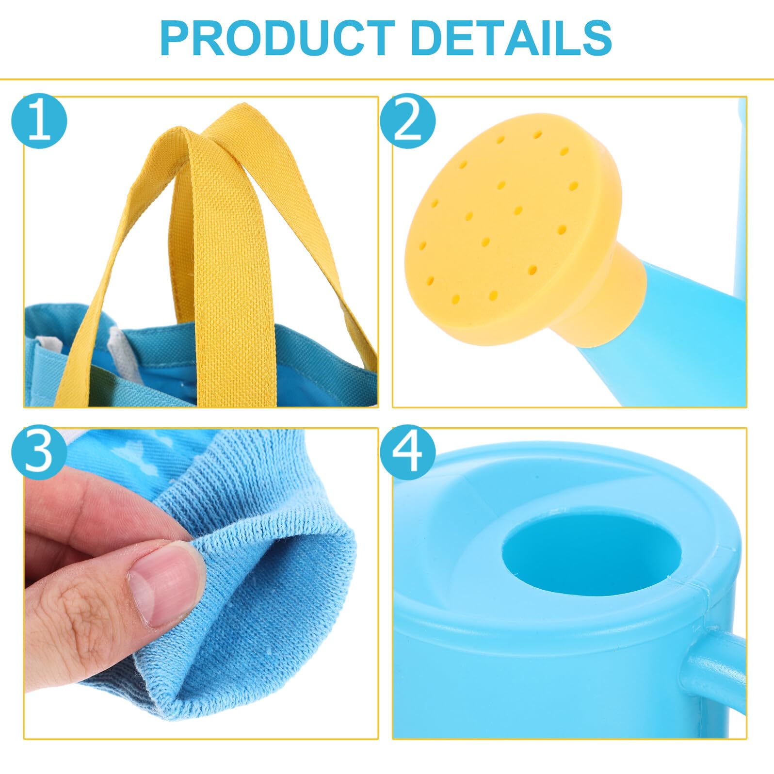Attrezzi da Giardinaggio per e Leggeri e Colorati per e Kit per Trapianto e Piante Outdoor