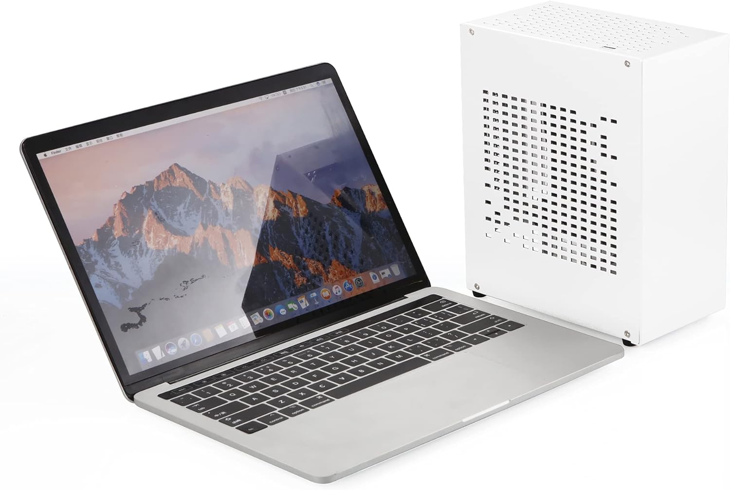 A07 Aluminium Mini-ITX Desktop Bagpack Computer Case Compatible with Mini Graphic Card, A07W