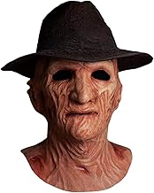 A Nightmare On Elm Street 2 Deluxe Freddy Adult Latex Mask w/Fedora Hat