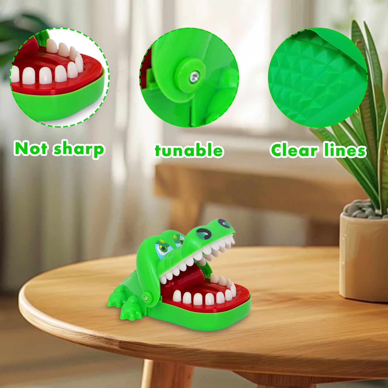 Juguete Cocodrilo Dientes - Juego de Mesa y Habilidad para Niños a Partir de 3 Años - Regalo Familiar